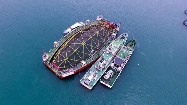 福建连江“百台万吨”深远海养殖平台建设项目正式启动！